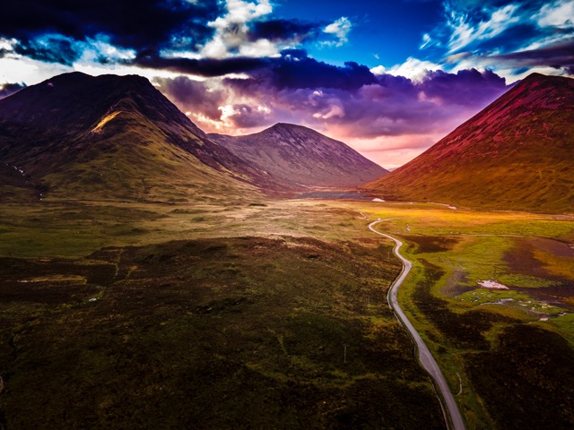 Auf Skye am Blá Bheinn Car Park