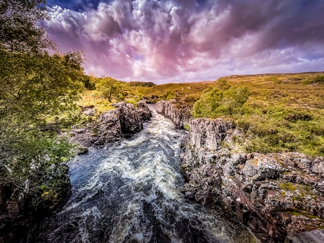 In der Nähe des Loch Achall, Ullapool Hinterland